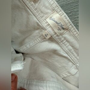 Universal Thread Neutral Cream Denim Pants